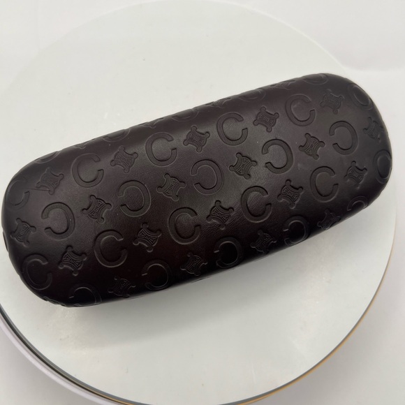 Celine EUC transparent grey sunglasses with branded case … - Picture 9 of 10